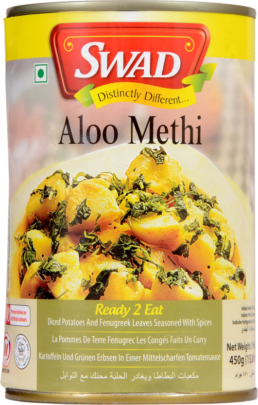 SWAD Ready to Eat Aloo Methi | Instant Mix(450 g)