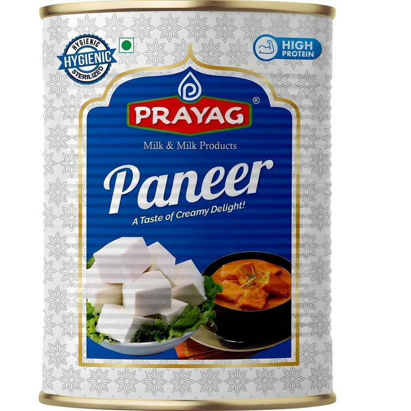 PRAYAG PRAYAG Milk & Milk Products by PRAYAG Milk & Milk Products Paneer Cubes Hygienically Sterilized Packed, High Protein, Soft & Creamy Paneer(825 g) - Flipkart Deal