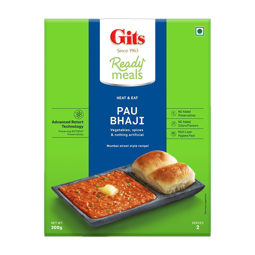 Gits Ready to Eat Pau Bhaji(300 g)