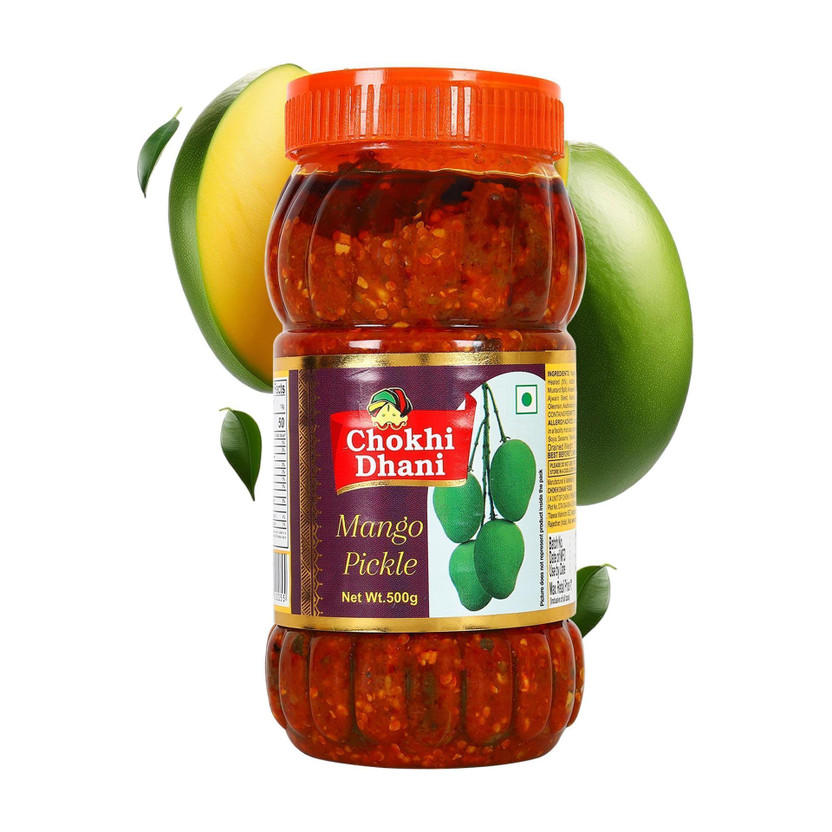 Chokhi Dhani Mango Pickle Spicy & Tasty(0.5 kg)