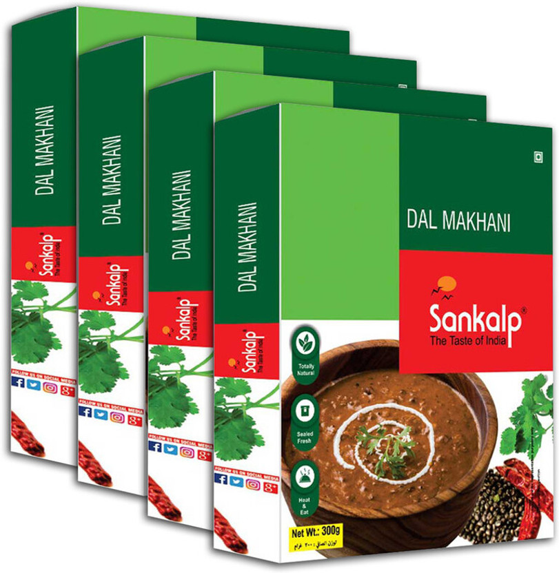 Sankalp by Sankalp Delicious & Aromatic Ready to Eat DAL MAKHANI Curry Paste | Indian Masala Gravy(1200 g)