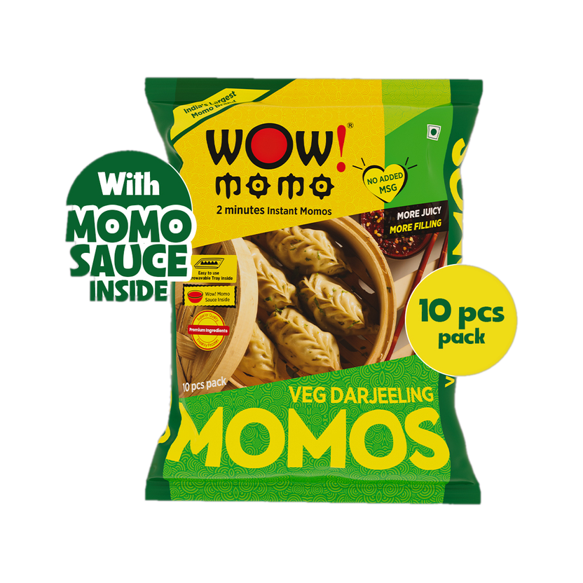 Flipkart Wow! Momo Veg Darjeeling Momos(10 Pieces) - Flipkart Deal