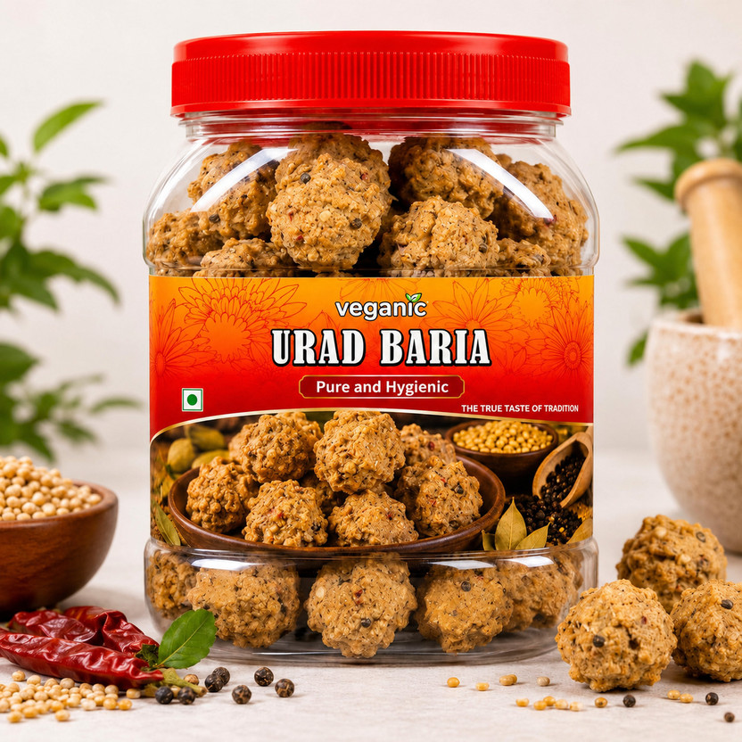 Veganic Urad Dal Badi | Amritsari Wariyan | Udad Dal Bari / Wadi / Vadi / Wadiyan 200 g