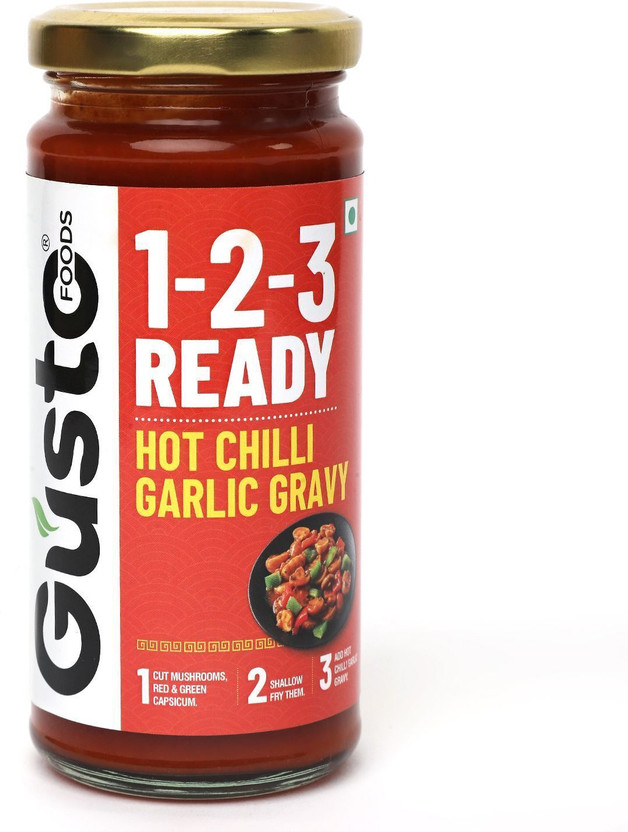 Gusto Foods Indo-Chinese Gravy | Resturant like Chinese at Home | Ready to Cook in 3 Steps 250 g