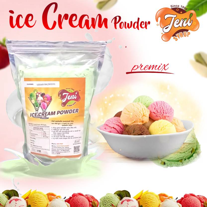 jeni Kesar Rajbhog IceCream Powder Premix 300 g Price in India Buy