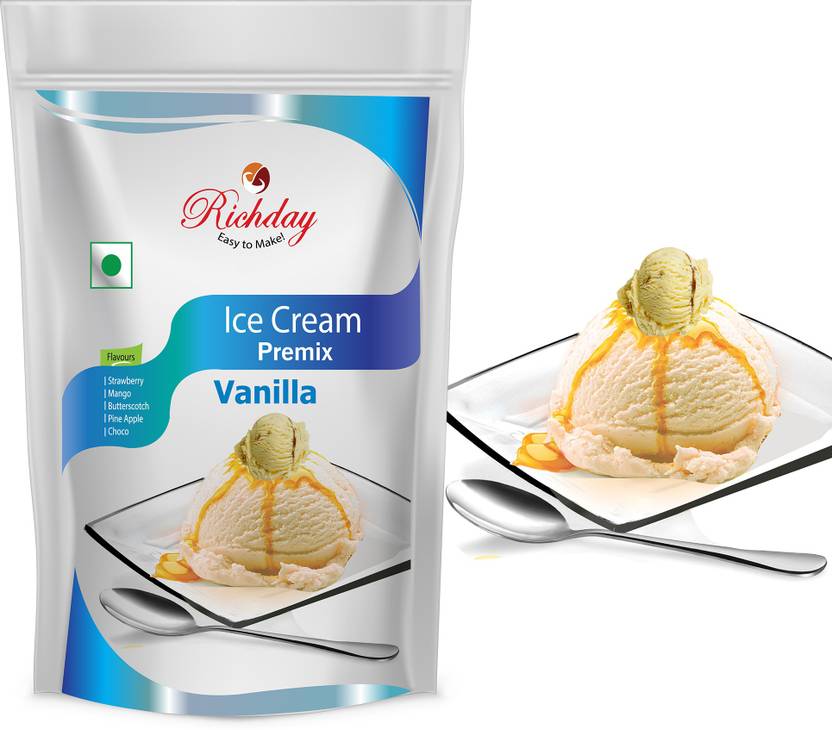 Richday Instant Ice Cream Premix Powder Vanilla Flavour 200 g Price in