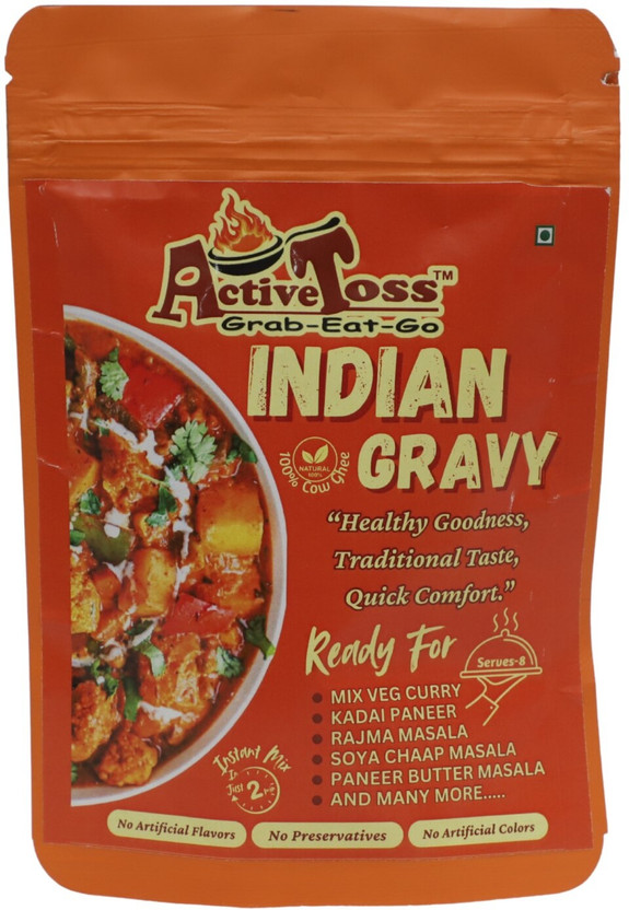 ActiveToss Indian Gravy Mix | Ready-to-Cook Curry Base 100 g