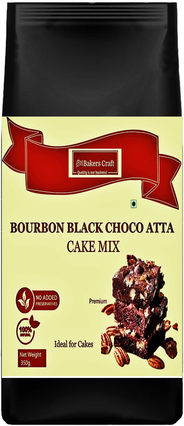 Bakers Craft Bourbon Black Choco Aata Cake Premix 350 g
