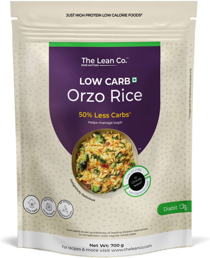 The Lean Co. Low Carb Orzo Rice 700 g