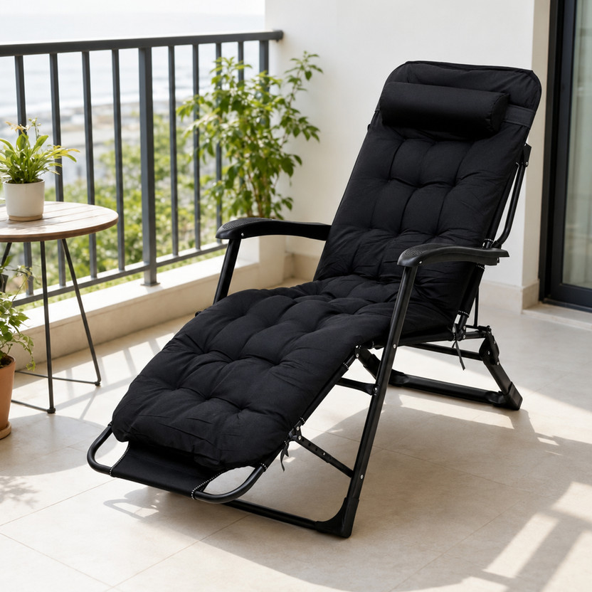 Livzing Livzing Fabric Manual Recliner(Finish Color - Black, Pre-assembled) - Flipkart Deal
