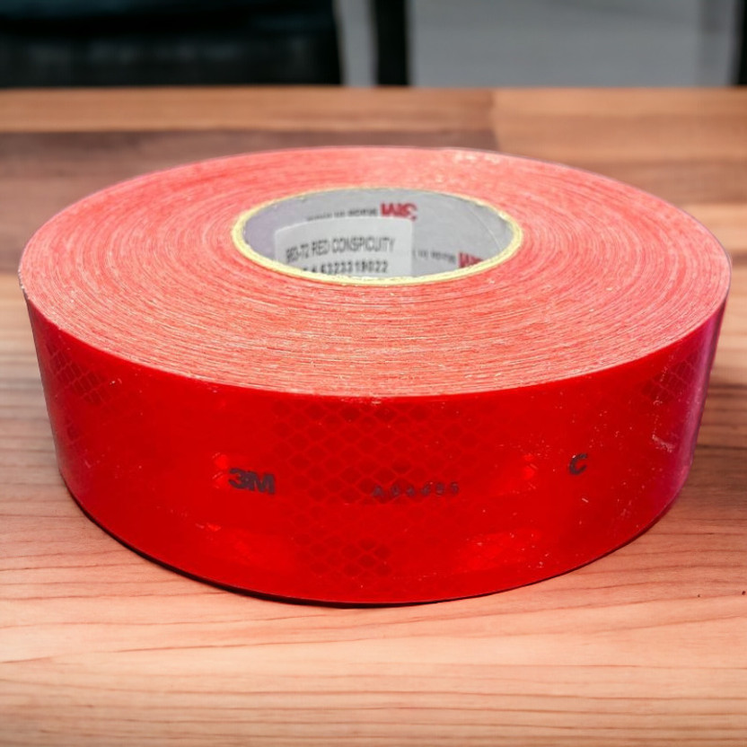 Signved 3M Retro Reflective Tape Red 50.8 mm x 50 m Red Reflective Tape(Pack of 1)