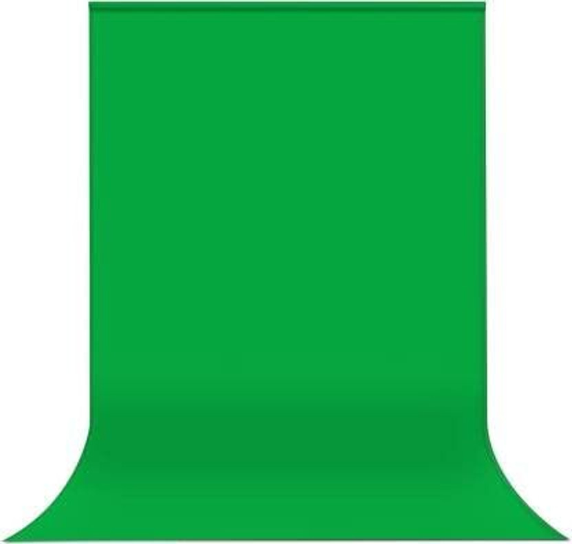 Vistook 4x8 Green Color Photography Studio Backdrop for Event Shoot & Vedio Recording. Reflector