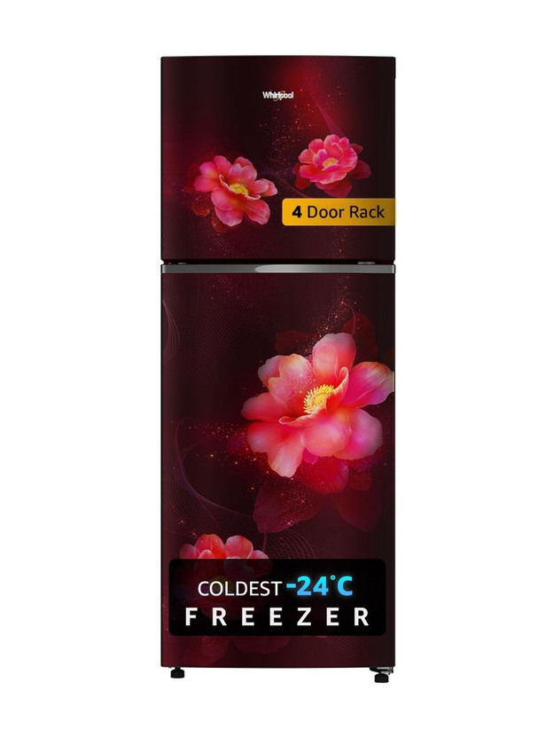 Whirlpool Whirlpool 235 L Frost Free Double Door 2 Star Refrigerator(Wine Rose, NEO SP278 PRM WINE ROSE(2S)-Y) - Flipkart Deal
