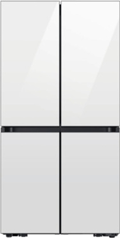 Samsung 650 L Frost Free French Door Bottom Mount 3 Star Refrigerator(Clean White, RF65DB90BD12TL)