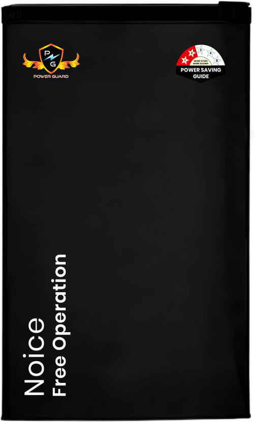 Power Guard 91 L Direct Cool Single Door 2 Star Refrigerator(Black, PG-DC-100)