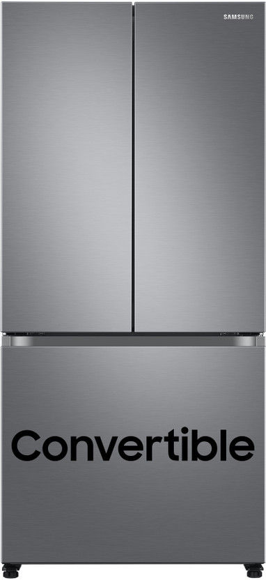 Samsung 550 L Frost Free Side by Side Convertible Refrigerator  with Digital Inverter(Refined Inox, RF57A5032S9/TL)