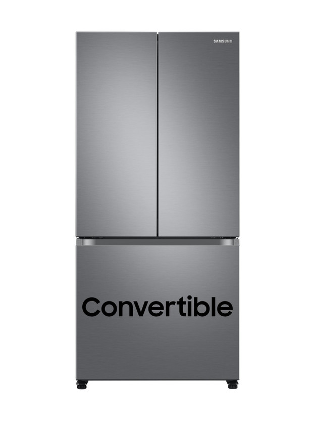 Samsung 550 L Frost Free Side by Side Convertible Refrigerator  with Digital Inverter(Refined Inox, RF57A5032S9/TL)