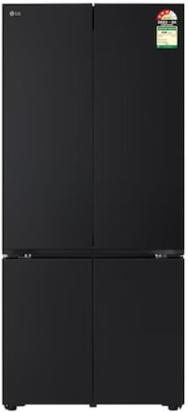 LG LG 610 L Frost Free French Door Bottom Mount 3 Star Refrigerator(Black Mirror, GV-B25FFGMB.ABMQEBN) - Flipkart Deal