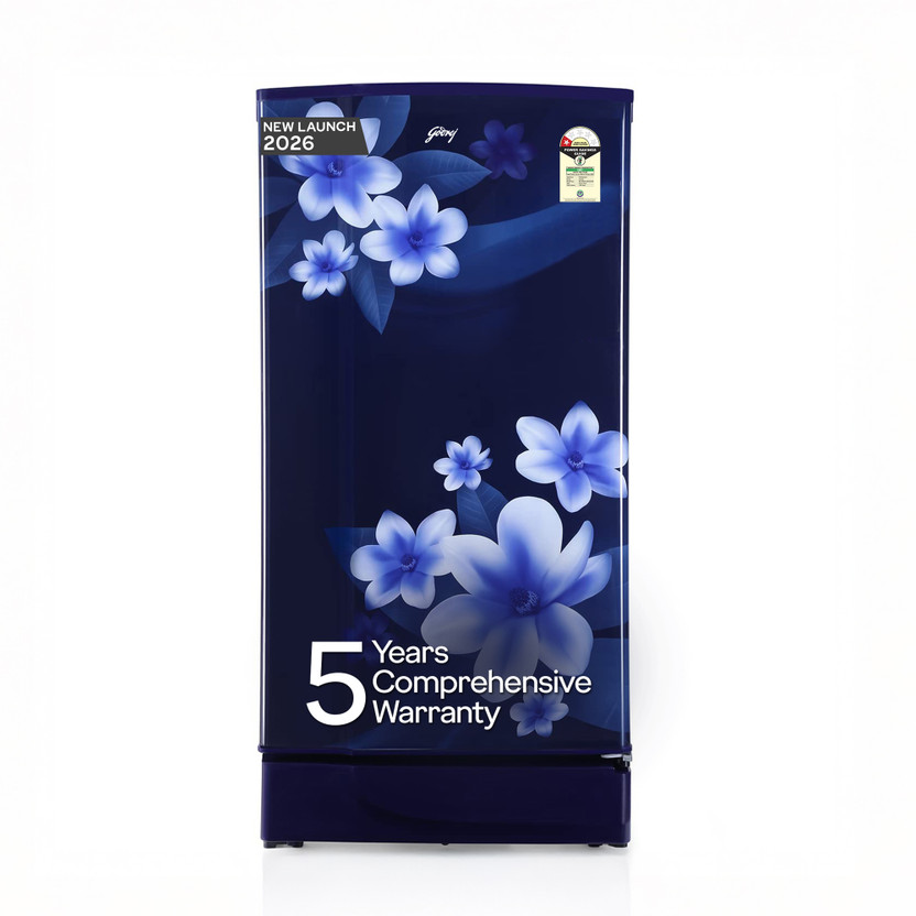 Godrej 180 L Direct Cool Single Door 1 Star Refrigerator(Pep Blue, RD EDGE 205AN WRF PP BL)