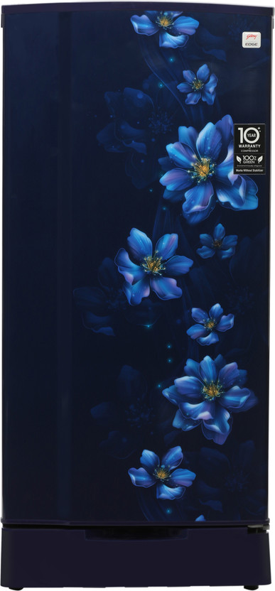 Godrej 180 L Direct Cool Single Door 2 Star Refrigerator(Blue, RD EDGE 205BN TRF BR BL)