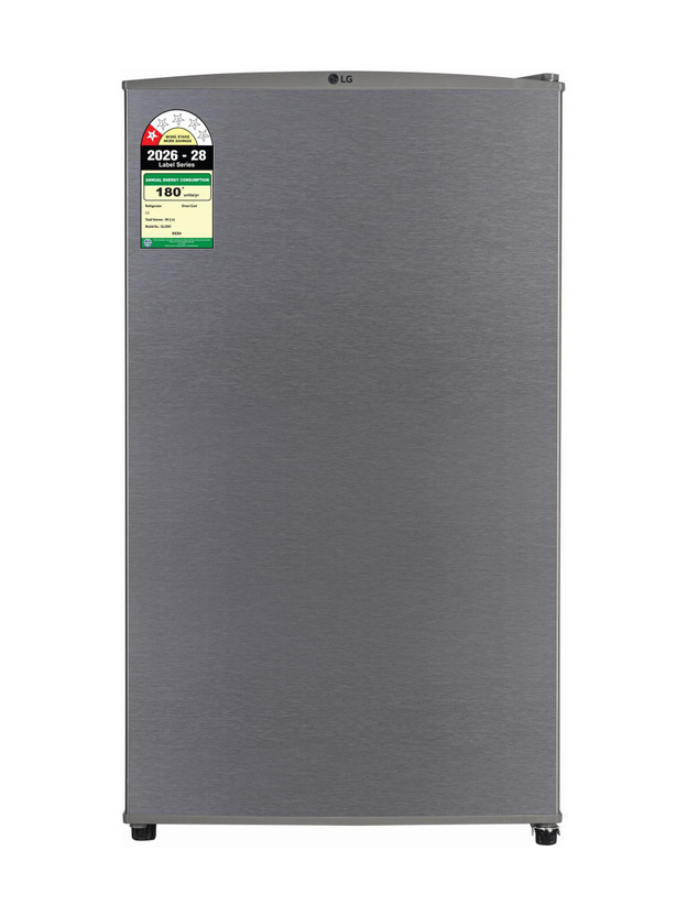 LG LG 90 L Direct Cool Single Door 1 Star Refrigerator(Dazzle Steel, GLD0916VRDS) - Flipkart Deal
