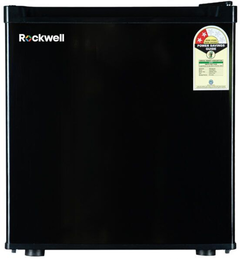 Rockwell 45 L Direct Cool Single Door 2 Star Refrigerator(Black, MB49BL)