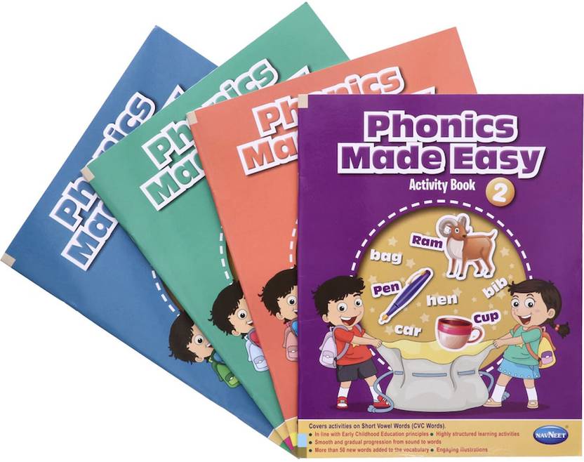 Navneet Phonics Made Easy Activity Books Combo Pack For Kids Buy