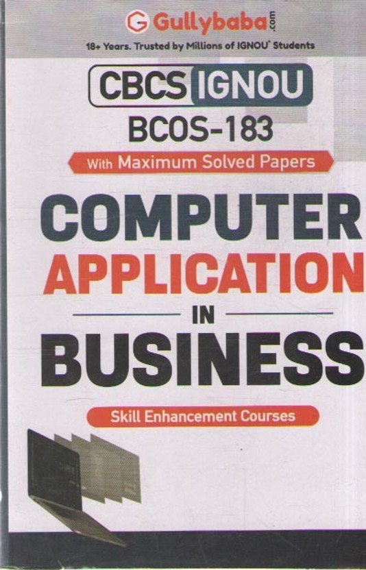 Computer Application In Business Bcos - 183,skill Enhancement Courses(Paperback, EXPART TEAM)
