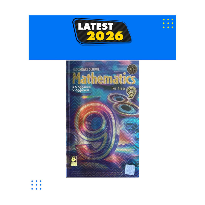 Secondary Secondary School Mathematics For Class 9 Cbse Syllabus 2026-2027 By Rs Aggarwal, Veena Aggarwal(Paperback, RS AGGARWAL, VEENA AGGARWAL) - Flipkart Deal