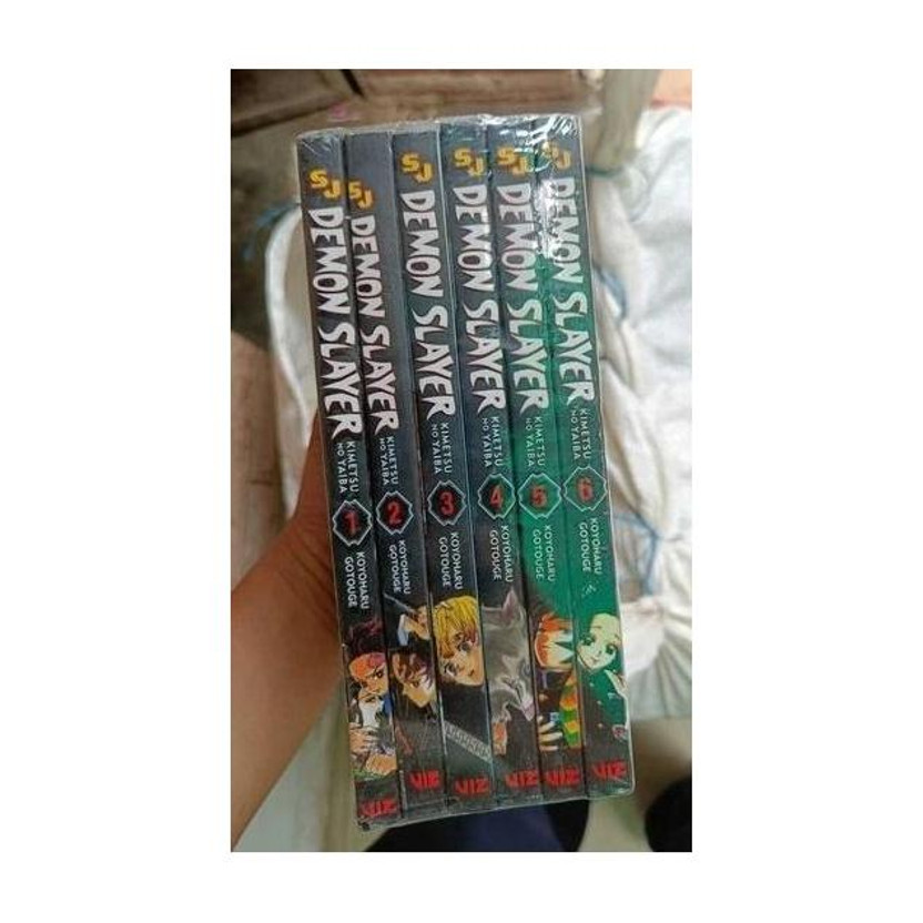 DEMON DEMON SLAYER Vol. 1,2,3,4,5,6 BOOK SET (Paperback, Koyoharu Gotouge)(Paperback, Koyoharu Gotouge) - Flipkart Deal