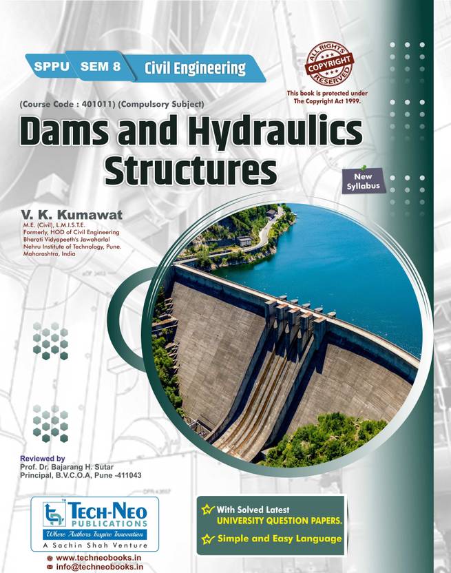 Dams And Hydraulics Structures For SPPU Semester 8 Civil Engineering
