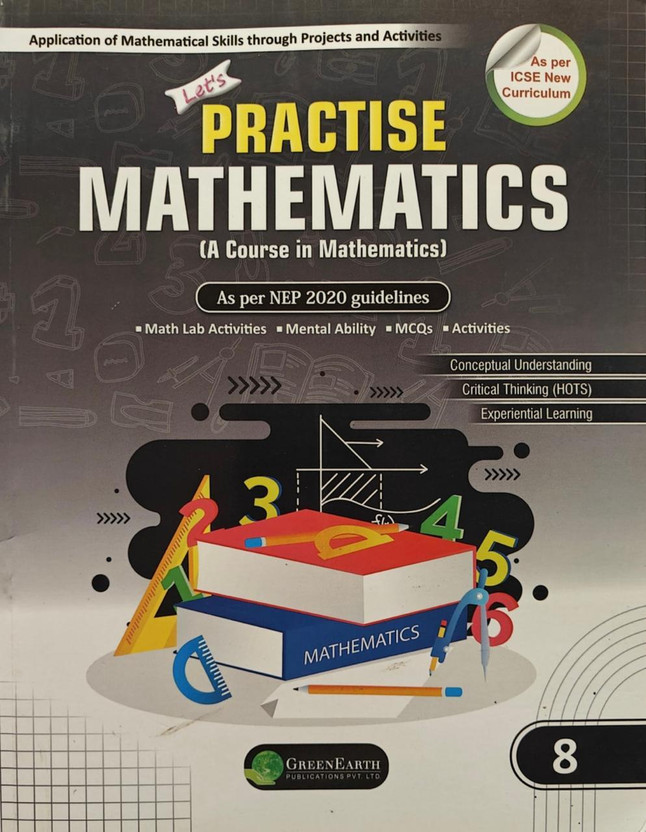 Let's Practise Mathematics Class 8 – Revised Edition | Based On NEP 2020 & NCF 2022 | Trusted By Schools & Teachers | Math Lab & Activity Based Learning Book(Paperback, Rachna Mehta, Dr. Rajesh Kumar Thakur)