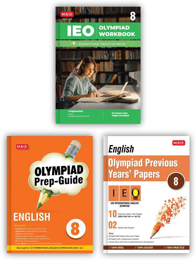 SOF International English Olympiad (IEO) Work Book, PrepGuide