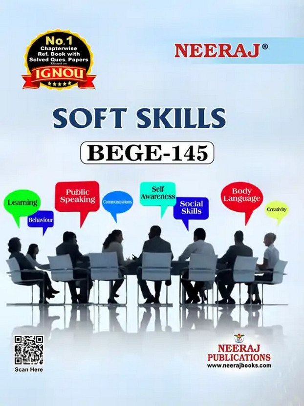 Neeraj BEGE-145 - Soft Skills - English - B.A. English - Ignou Help Book Including Many Solved Sample Question Papers With Chapter-Wise Theory & Question Answers(Paperback, Neeraj Publication)
