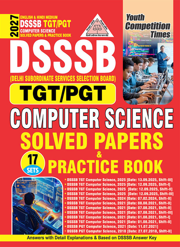 2026-27 2026-27 DSSSB Computer Science Solved Papers And Practice Book 352 695 E(Paperback, YCT EXPERT TEAM) - Flipkart Deal