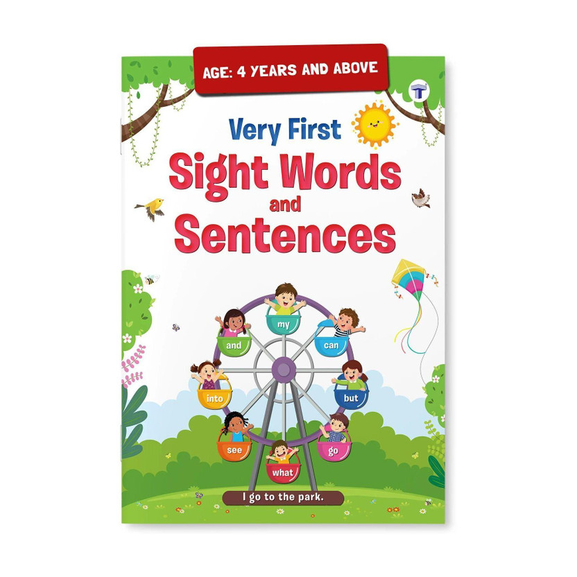 Very First Sight Words And Sentences Book For Kids | Children Learning Book | Age 4 Years And Above(Paperback, Target Publications)
