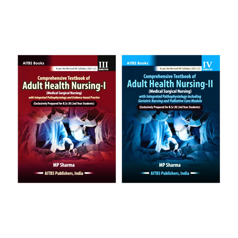 Comprehensive Comprehensive Textbook Of Adult Health Nursing Volume-I, II (Medical Surgical Nursing) (Set Of 2 Books) [New Edition 2023](Paperback, MP Sharma) - Flipkart Deal