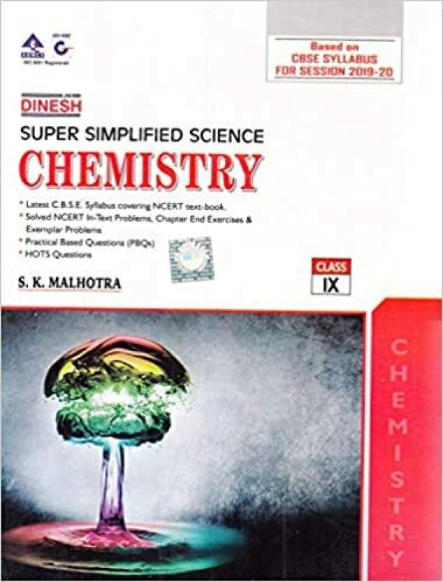 Dinesh Super Simplified Science Chemistry Class 9 Buy Dinesh Super Simplified Science