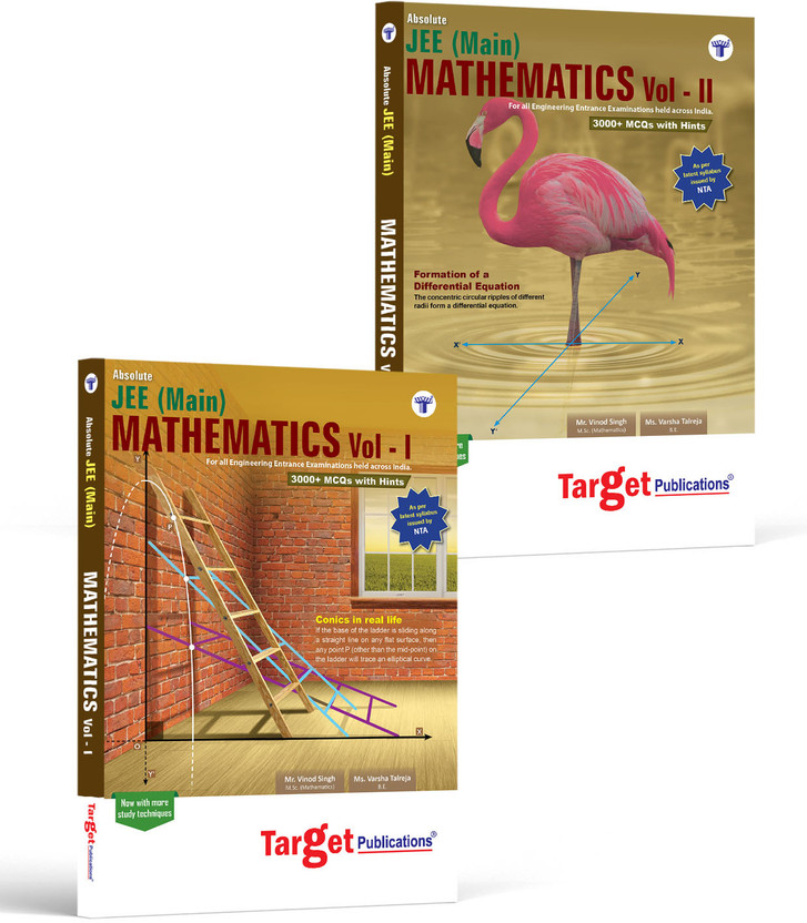 JEE JEE Books | JEE Mains Absolute Mathematics Books Vol 1, 2 | Best Study Material For Maths With Chapterwise MCQs, Topic Wise Tests For Practice With Solutions | 2 Books(Paperback, Target Publications) - Flipkart Deal