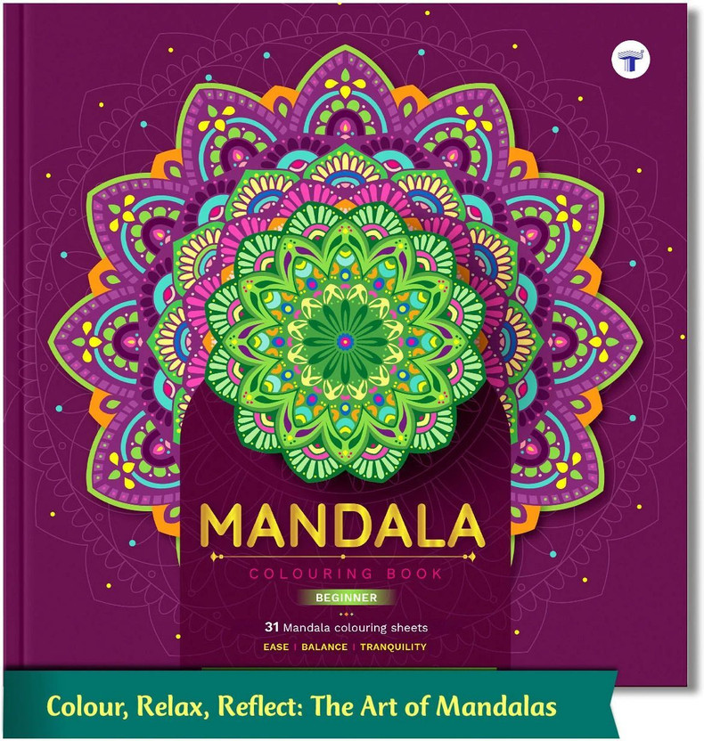 Mandala Colouring Book - Beginner | Level 1 | A Perfect Stress Buster For Adults And Children(Paperback, Content Team at Target Publications)