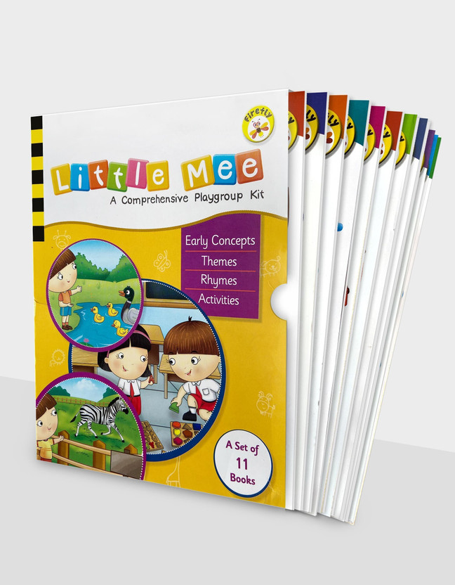 Little Mee Playgroup Kit | Toddler Books For 2 To 3 Years | Theme Based Activity Books For Early Learning Concepts | Best Gift Boxset Of Kids | 11 Books(Paperback, Content Team at Chetana Publications)