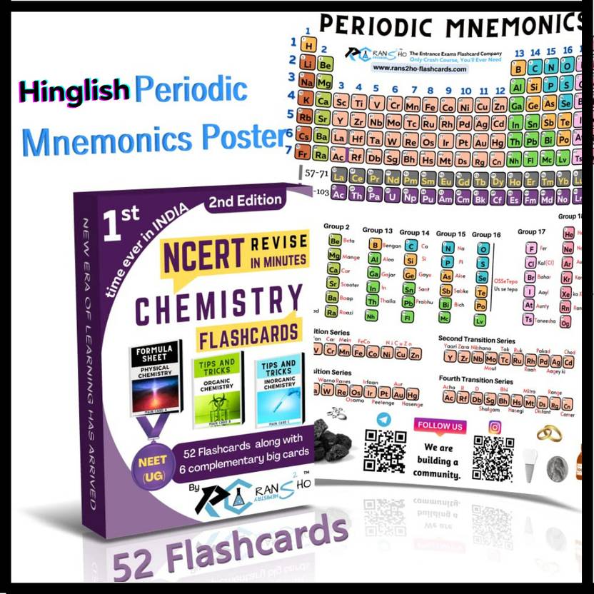 Colourful Chemistry Flashcards For NEET (UG) Buy Colourful Chemistry Flashcards For NEET (UG