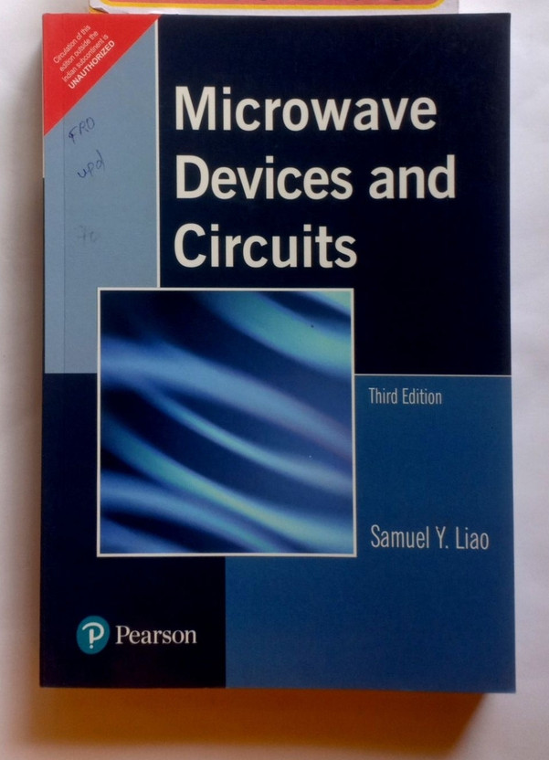 Microwave Microwave Devices And Circuits (Old Book)(Paperback, Samuel Y. Liao) - Flipkart Deal