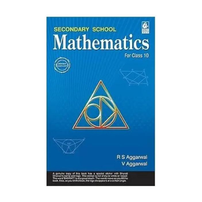 Secondary School Mathematics For Class 10th Rs Aggarwal New Year Syllabus Book 2026 2027 Year Based On CBSE Class 10th RS Aggarwal(Paperback, RS aggarwal)
