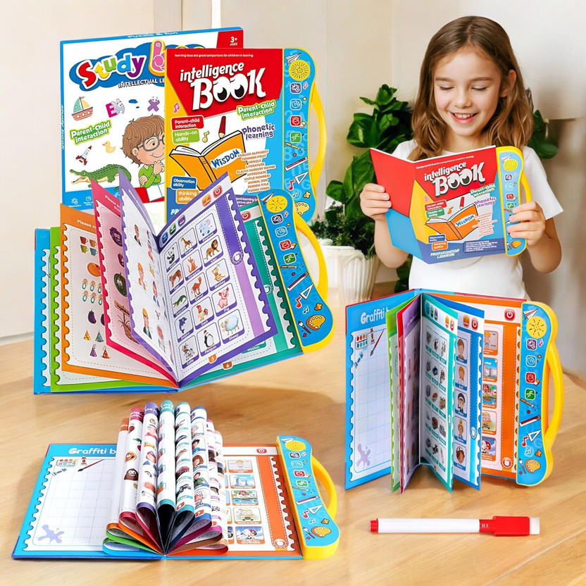 Intelligence Book For Children, English Letters & Words Learning Book_BK637(NA, Intelligence Books)