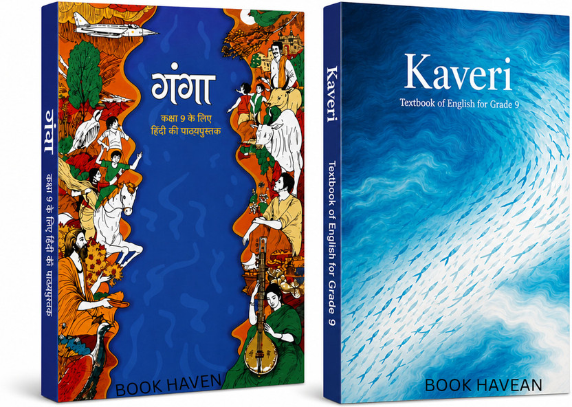 Book Haven Class 9 Combo Set Ganga Hindi And Kaveri English Textbooks School Study Books Academic Learning Guide For Students(Paperback, Book Haven)