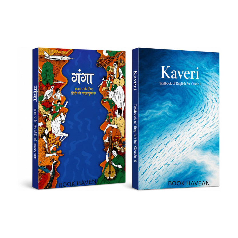 Book Haven Class 9 Combo Set Ganga Hindi And Kaveri English Textbooks School Study Books Academic Learning Guide For Students(Paperback, Book Haven)