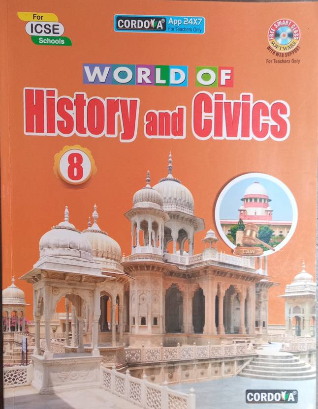 Cordova World Of History And Civics Class 8 For ICSE Students Buy
