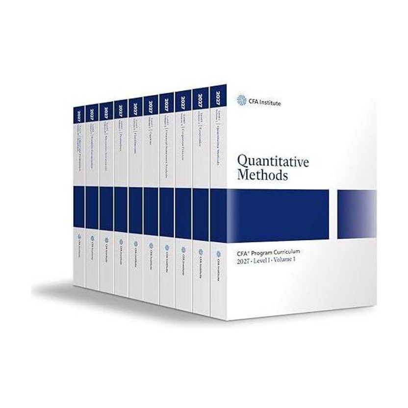 2027 CFA® Program Curriculum, Level I Box Set(Paperback, CFA INSTITUTE)