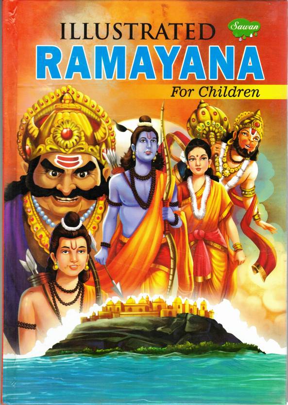 Illustrated Ramayana Book With 8 Episodes Story Book Best For